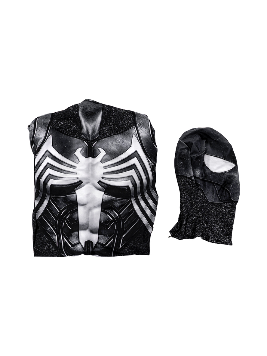 Spider-Man Miles Morales Venom Edition Symbiont Bodysuit Battle Version Cosplay Costume Full Set