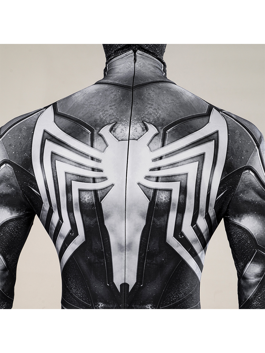 Spider-Man Miles Morales Venom Edition Symbiont Bodysuit Battle Version Cosplay Costume Full Set