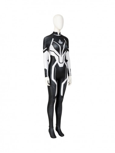 The Marvels Captain Marvel 2 Spectrum Monica Rambeau Lycra Bodysuit Cosplay Costume