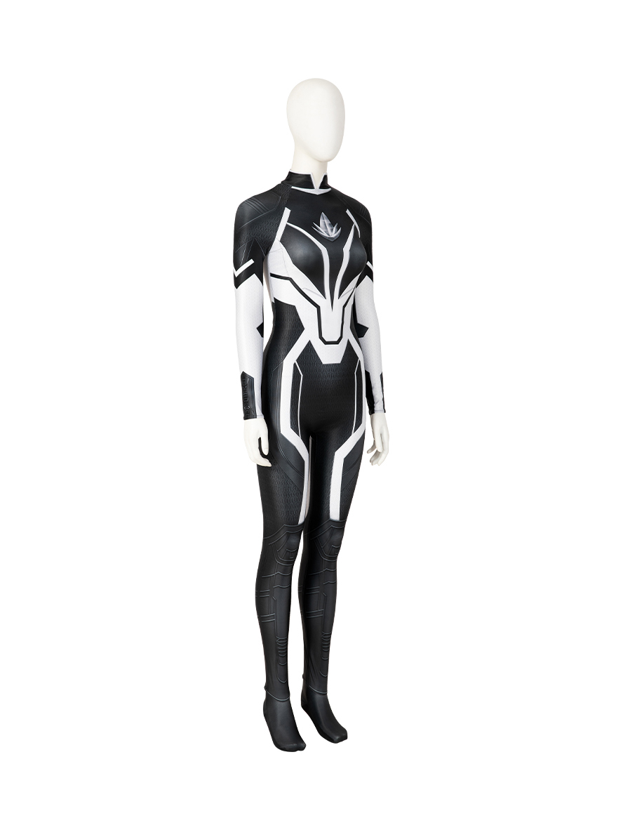 The Marvels Captain Marvel 2 Spectrum Monica Rambeau Lycra Bodysuit Cosplay Costume