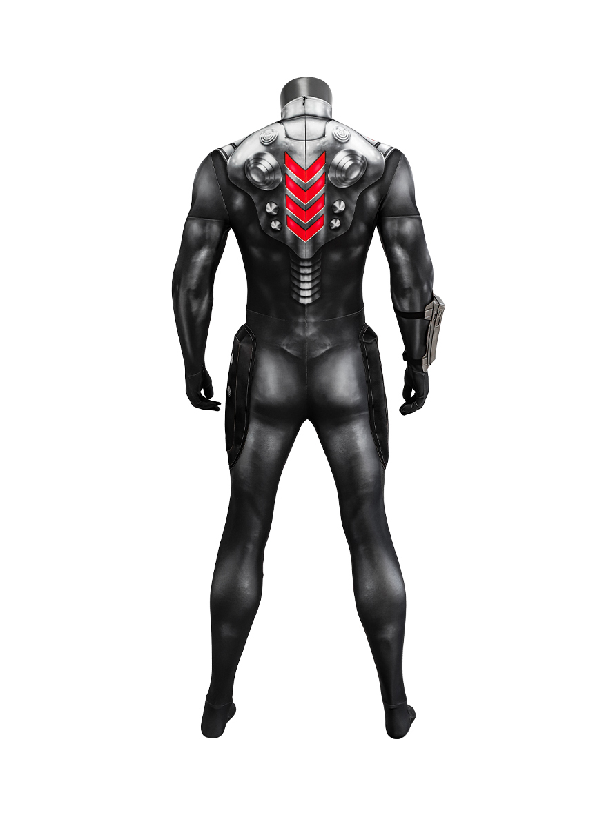 Aquaman And The Lost Kingdom Black Manta Lycra Bodysuit Cosplay Costume Full Set