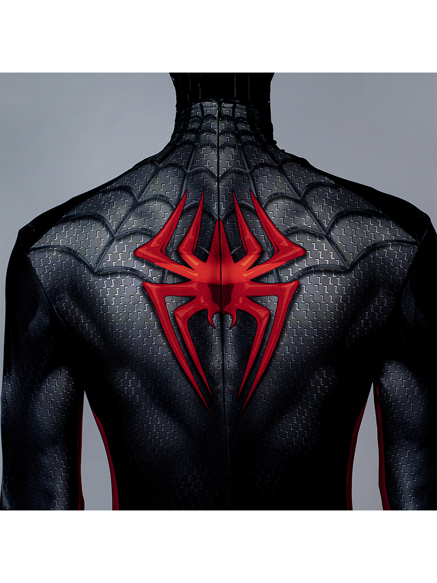 Spider-Man Miles Morales PS5 Miles Lycra Bodysuit Cosplay Costume Full Set