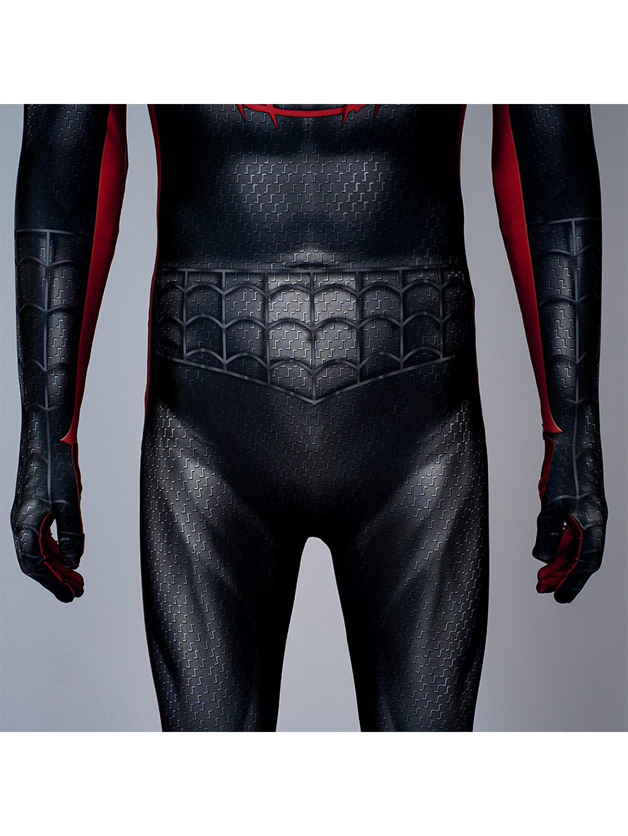 Spider-Man Miles Morales PS5 Miles Lycra Bodysuit Cosplay Costume Full Set