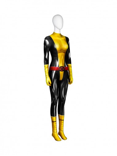 X-Men Shadowcat Kitty Pryde Comic Version Lycra Bodysuit Cosplay Costume