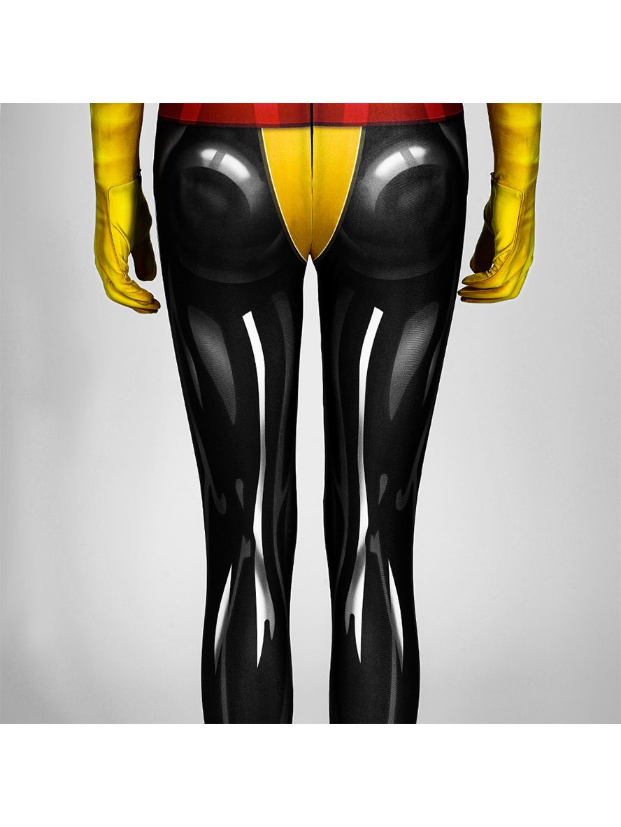 X-Men Shadowcat Kitty Pryde Comic Version Lycra Bodysuit Cosplay Costume