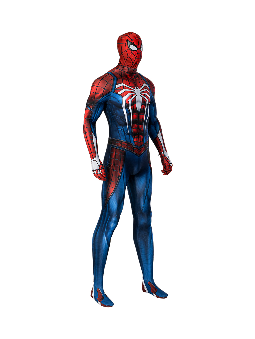 Spider-Man Across The Spider-Verse High-level Combat Lycra Bodysuit Cosplay Costume Full Set