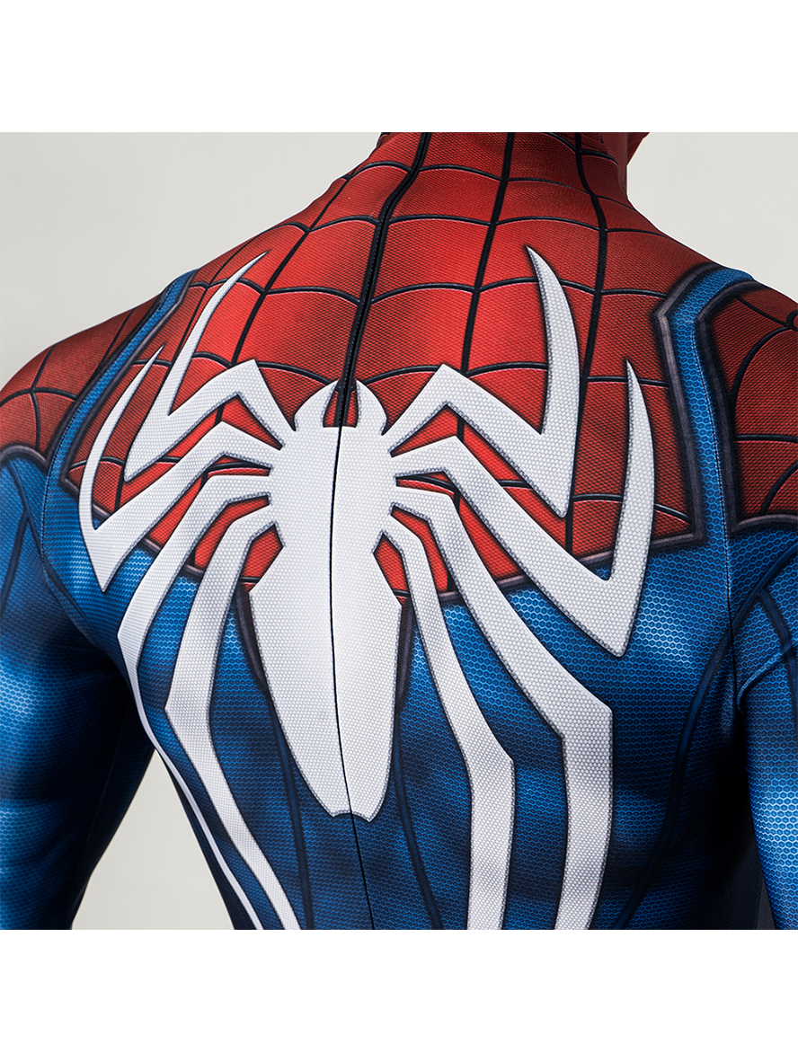 Spider-Man Across The Spider-Verse High-level Combat Lycra Bodysuit Cosplay Costume Full Set