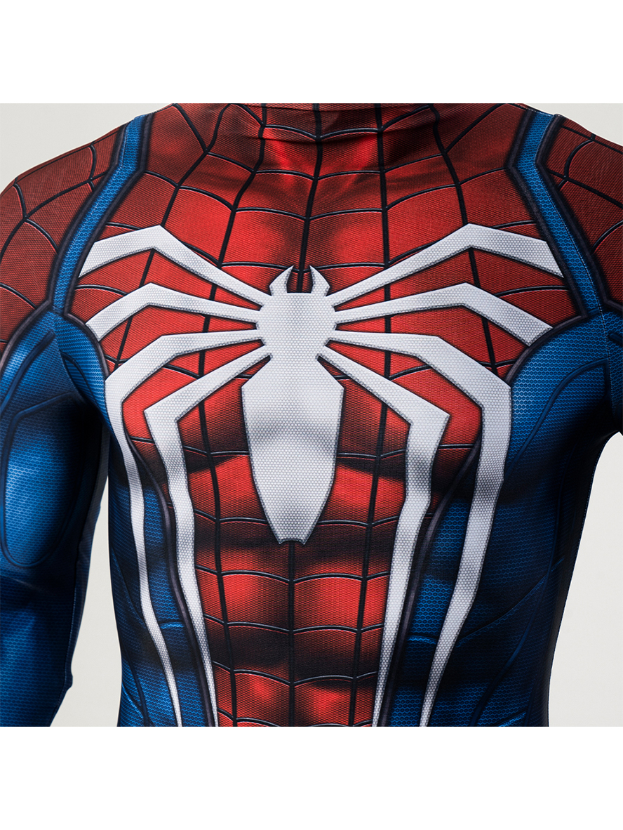 Spider-Man Across The Spider-Verse High-level Combat Lycra Bodysuit Cosplay Costume Full Set