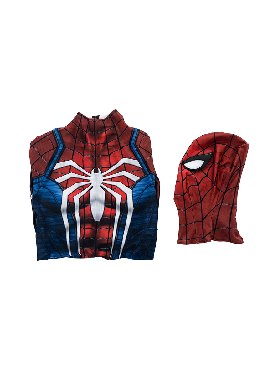 Spider-Man Across The Spider-Verse High-level Combat Lycra Bodysuit Cosplay Costume Full Set