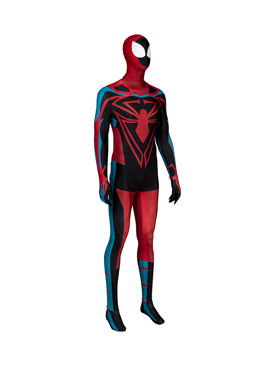 Spider-Man Unlimited Lycra Bodysuit Cosplay Costume Full Set