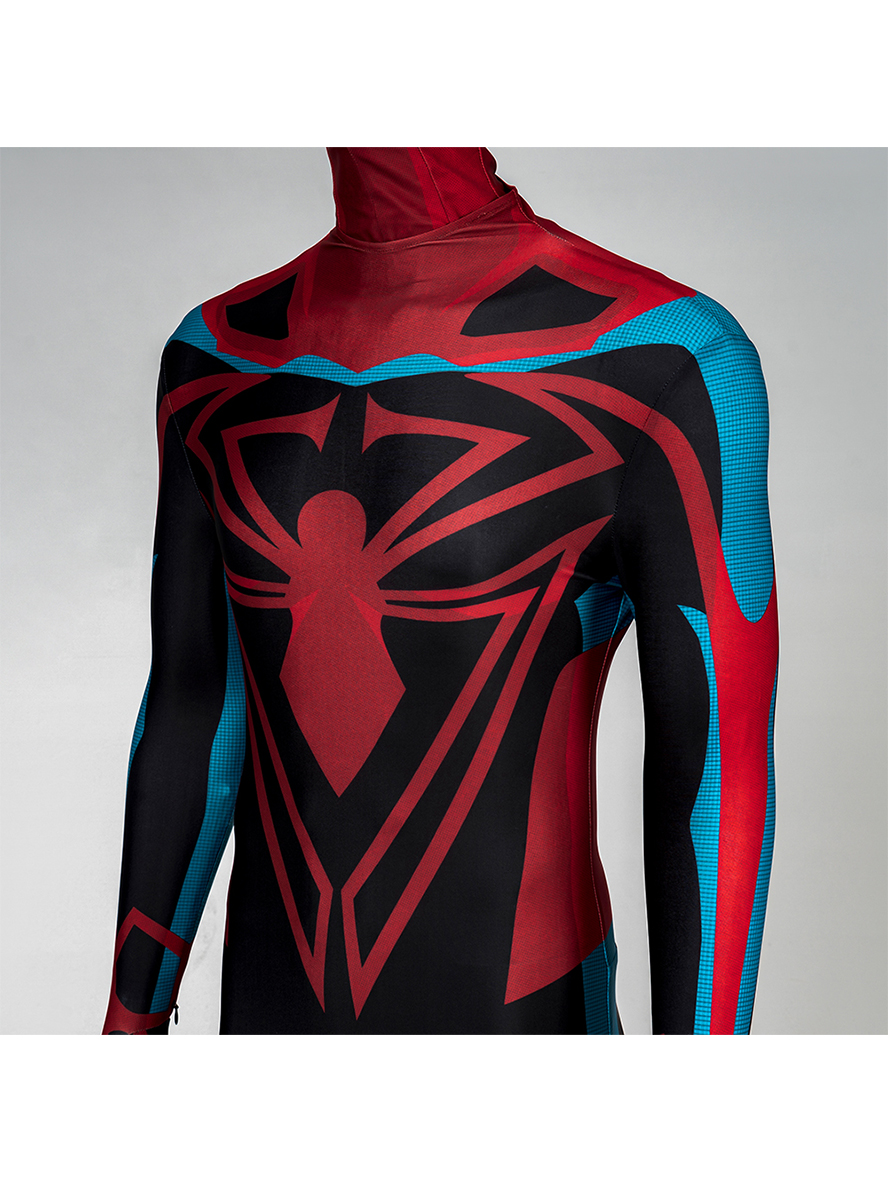 Spider-Man Unlimited Lycra Bodysuit Cosplay Costume Full Set