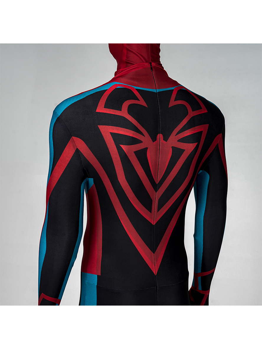 Spider-Man Unlimited Lycra Bodysuit Cosplay Costume Full Set