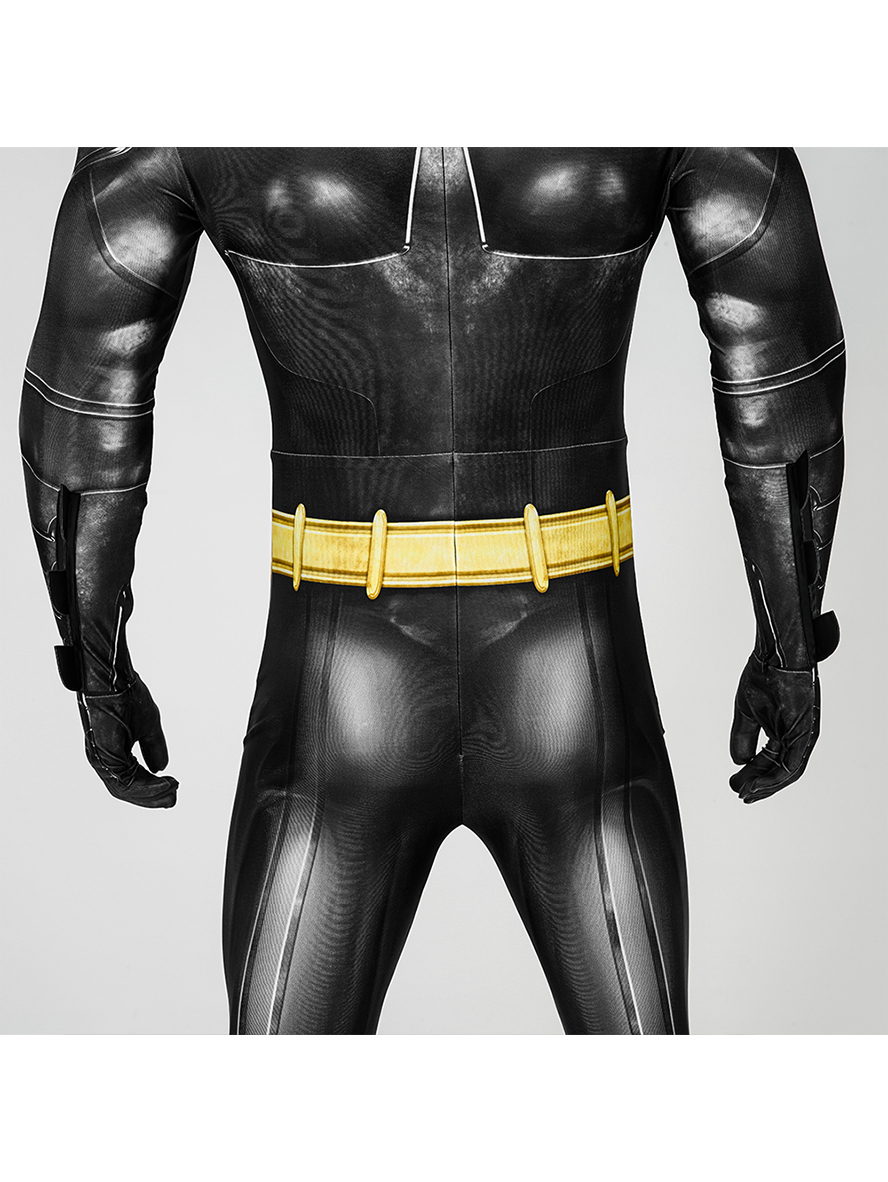 The Flash Michael Keaton Version Batman Lycra Bodysuit Cosplay Costume Full Set