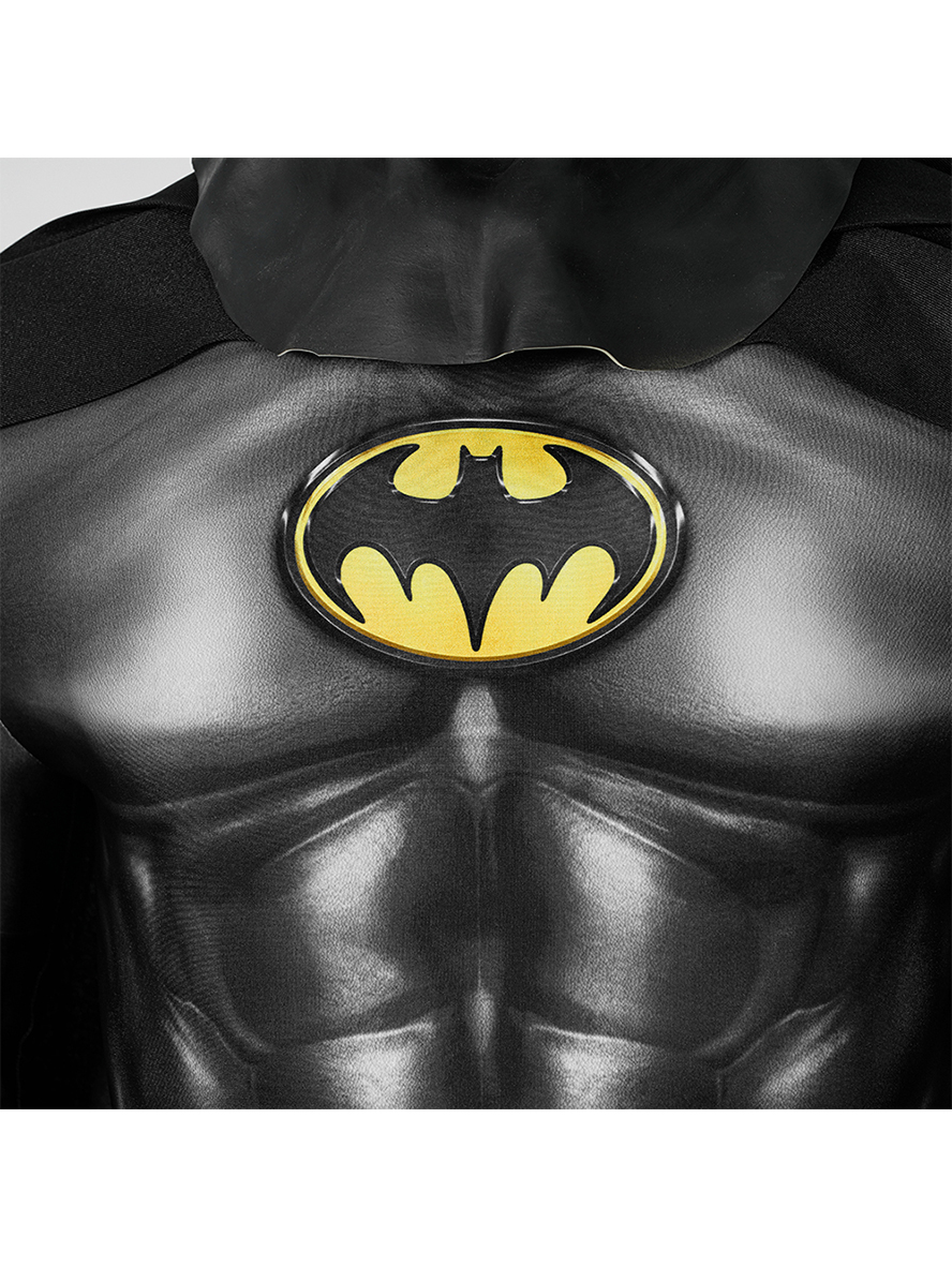 The Flash Michael Keaton Version Batman Lycra Bodysuit Cosplay Costume Full Set