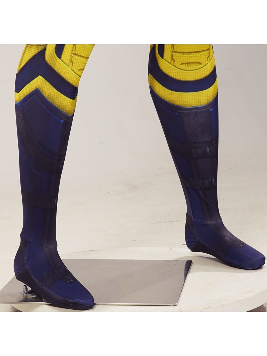 Deadpool 3 James Howlett Wolverine Lycra Bodysuit Cosplay Costume Set Without Wolf Paws