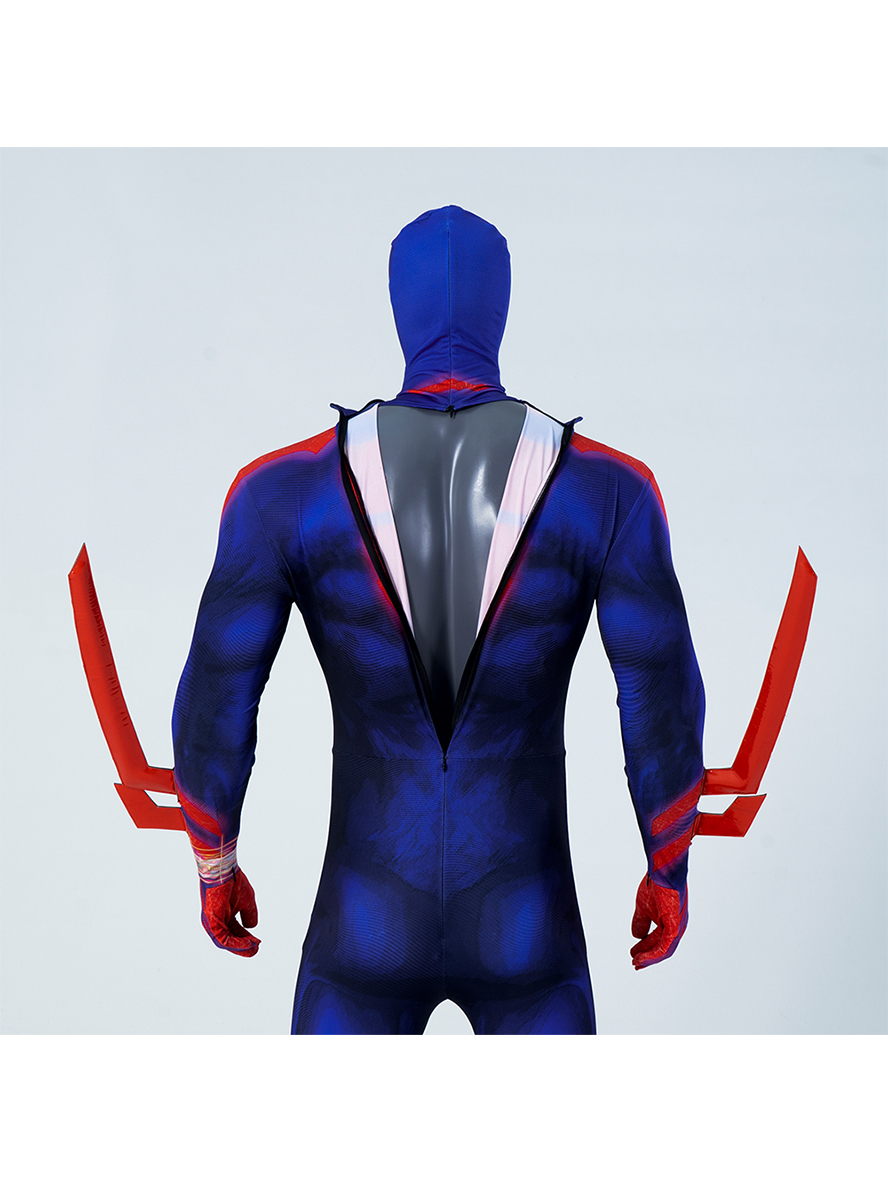 Spider-Man Across The Spider-Verse Spider-Man 2099 Cloak Version Cosplay Costume Full Set