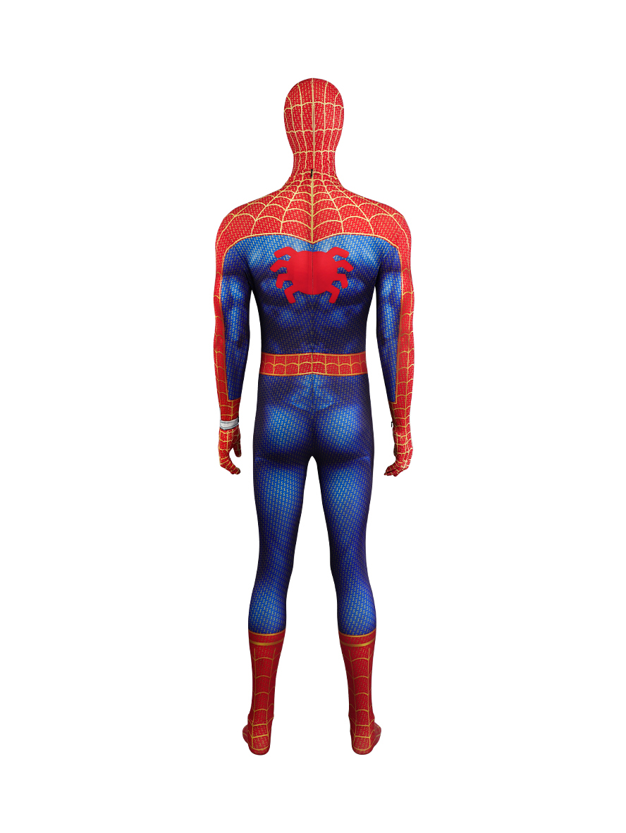 Spider-Man Across The Spider-Verse Peter Parker Lycra Bodysuit Cosplay Costume Full Set